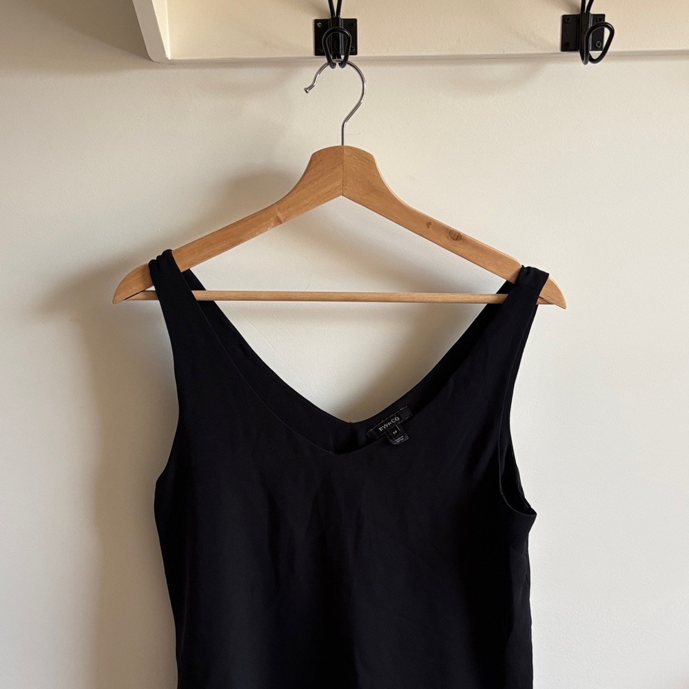 RW and Co. lined tank, black, small
